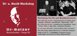 Bild Flyer DJ-Workshop Wien